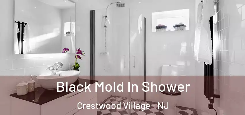 Black Mold In Shower Crestwood Village - NJ