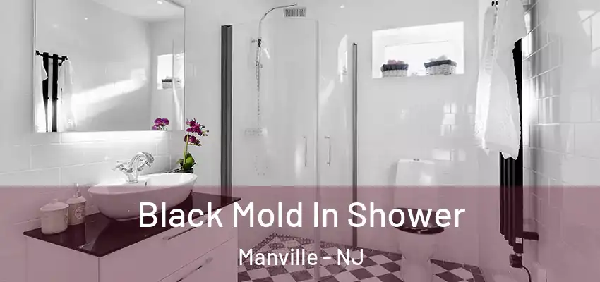 Black Mold In Shower Manville - NJ