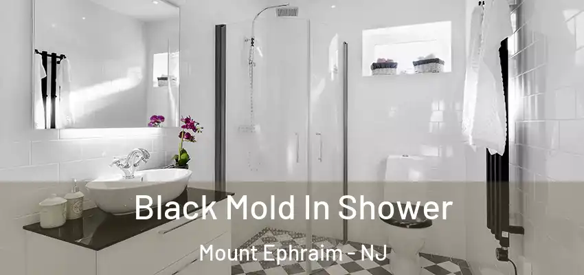  Black Mold In Shower Mount Ephraim - NJ