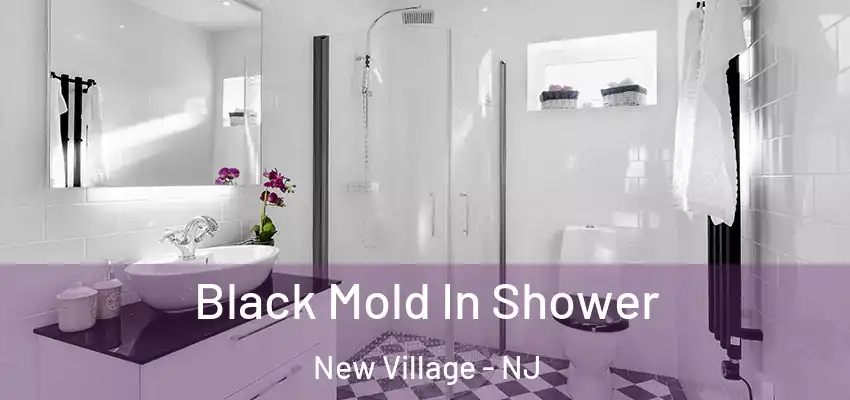  Black Mold In Shower New Village - NJ