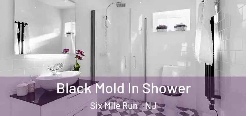  Black Mold In Shower Six Mile Run - NJ